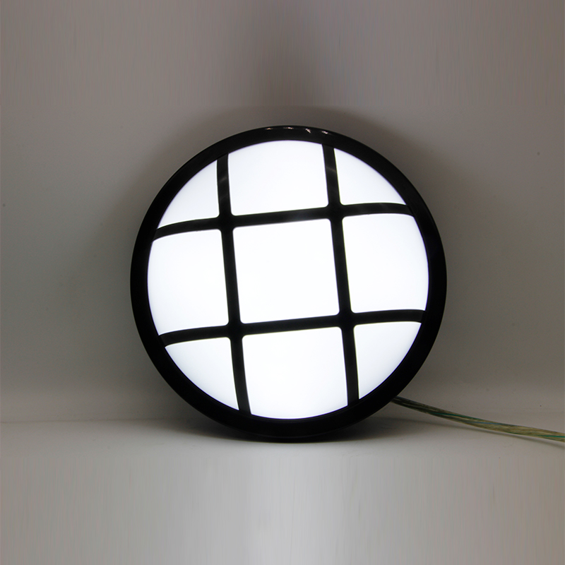 New Product IP44 Damp Proof LED Wall Light Oval Bulkhead Lamp