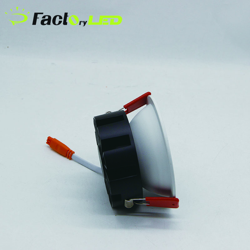 Aluminium Black White Spotlight Anti Glare COB 8W 12W 15W 18W LED Downlight