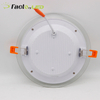 Hot Sale Recessed Cct Lighting Modern COB Led Night Light 6w 12w 18w Round Glass Panel Light