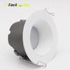 High Brightness Antiglare COB LED Commercial Downlight Modern Indoor Ceiling Recessed Design Adjustable for Hotels