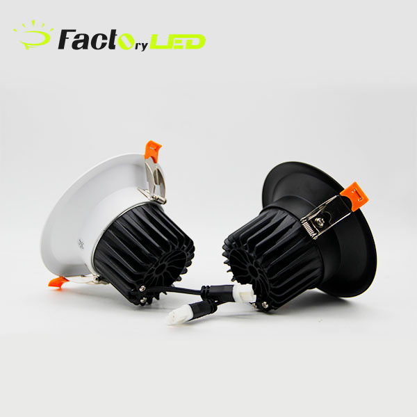 High Quality Indoor Ceiling Recessed Mounted Downlight Aluminum 7w COB LED Down Light