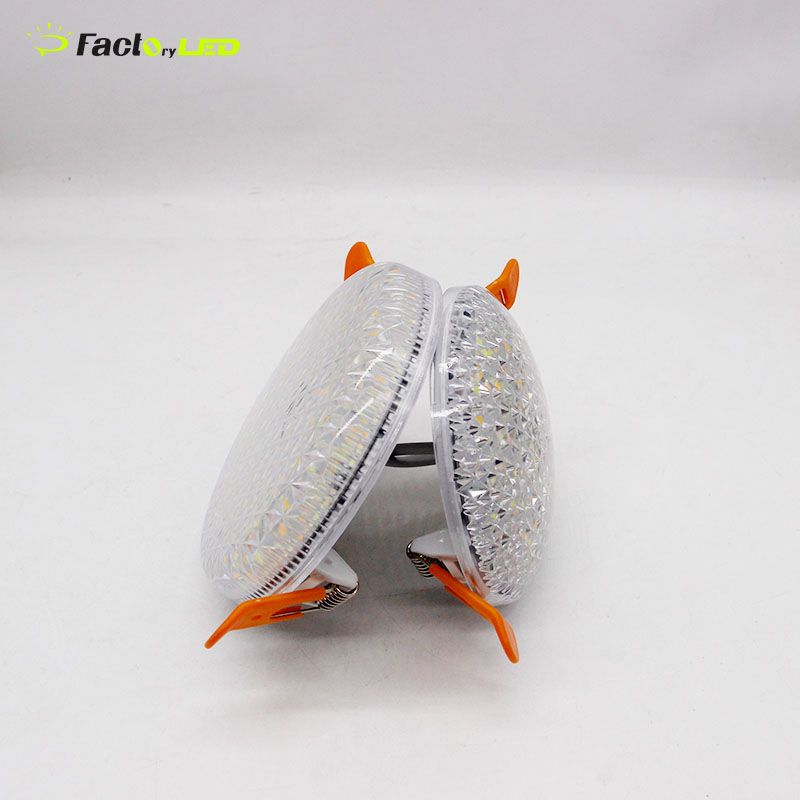 New Design Crystal Panel Light 10w 18w 24w 36w Commercial Smd Ceiling Slim Led Panel Light