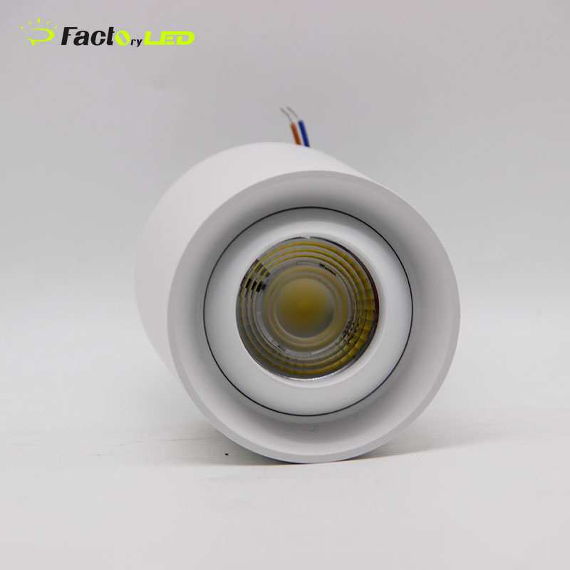 Anti Glare Office Home Aluminum Surface Mounted COB 15w 25w 30w Led Down Lamp