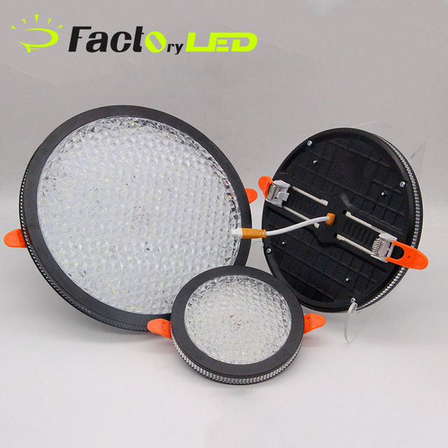OEM/ODM Commerical Indoor Lighting Round Iron PC 18w 24w 36w Smd Recessed Led Frameless Downlight