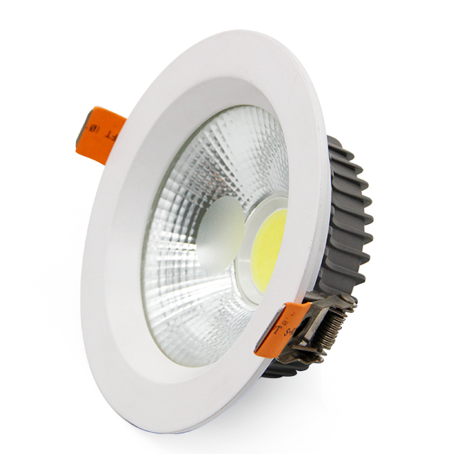 Led Recessed Down Light 10w 15w 20w 30w Round Downlight Aluminum Flush Mounted Led Downlight Ceiling