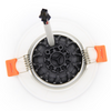 PC and aluminum downlight ceiling recessed adjustable 5W cob round led spot down light