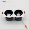 Adjustable COB LED Downlight 12W-60W for DALI Dimmable Antiglare Recessed LED Down Light for Indoor Use IP65 Rating