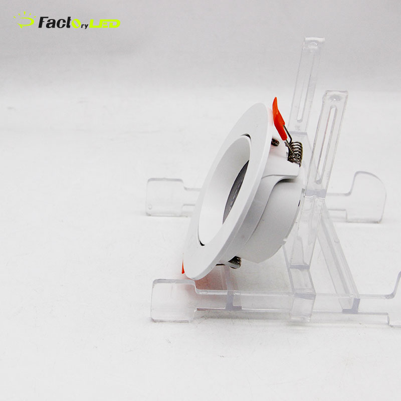 Modern Design LED Ceiling Spotlight 7W 3CCT Change Dial Switch High Lumen 3000K/4000K/6500K Light for Interiors