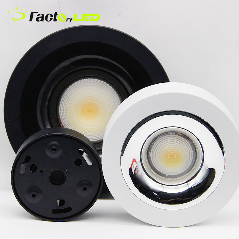  Modern 10W 20W 30W LED Ceiling Light Ultra-Thin Square Spotlight Surface Mount Downlight for Shopping Malls