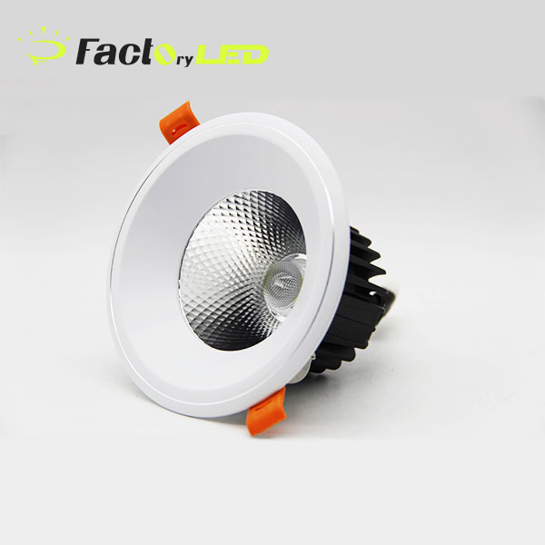 High Quality Indoor Ceiling Recessed Mounted Downlight Aluminum 7w COB LED Down Light