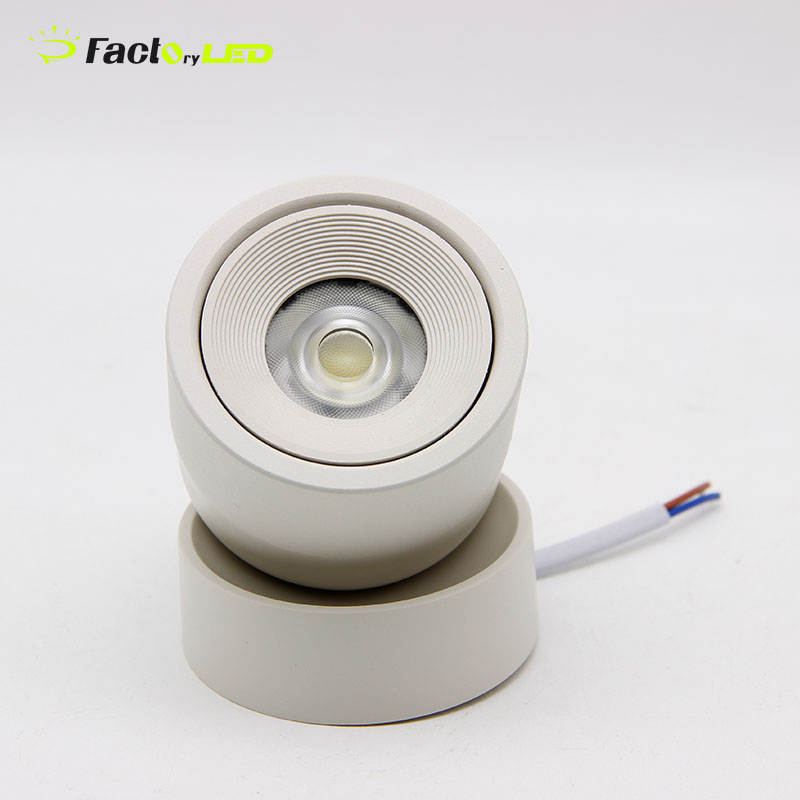 White or Black Housing Small Led Spot Light AC85-265V 10w Hotel Led 24 Degree Track Light 