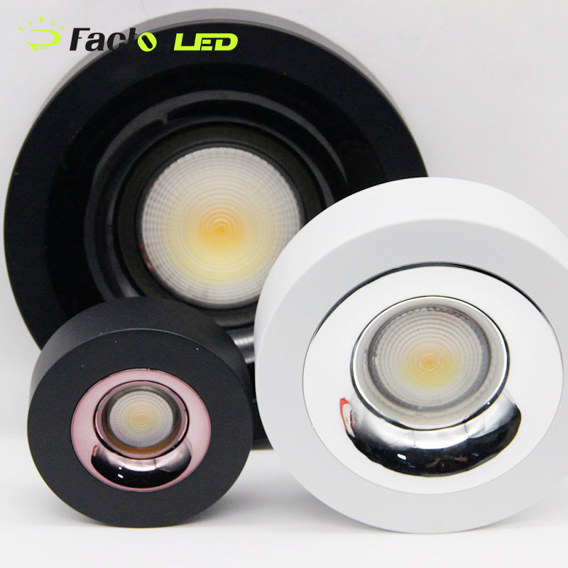  Modern 10W 20W 30W LED Ceiling Light Ultra-Thin Square Spotlight Surface Mount Downlight for Shopping Malls