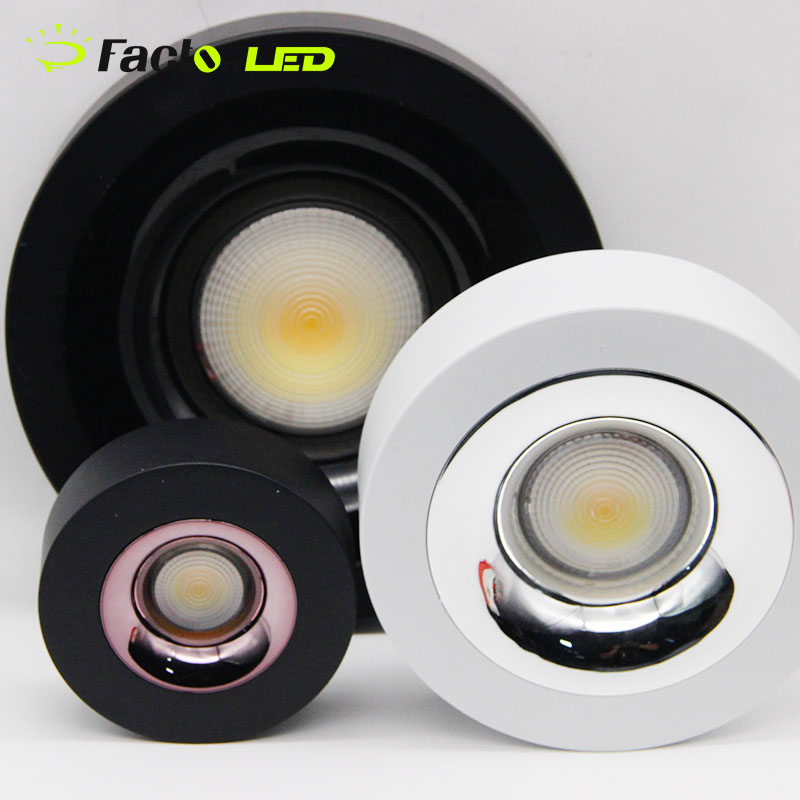  Modern 10W 20W 30W LED Ceiling Light Ultra-Thin Square Spotlight Surface Mount Downlight for Shopping Malls