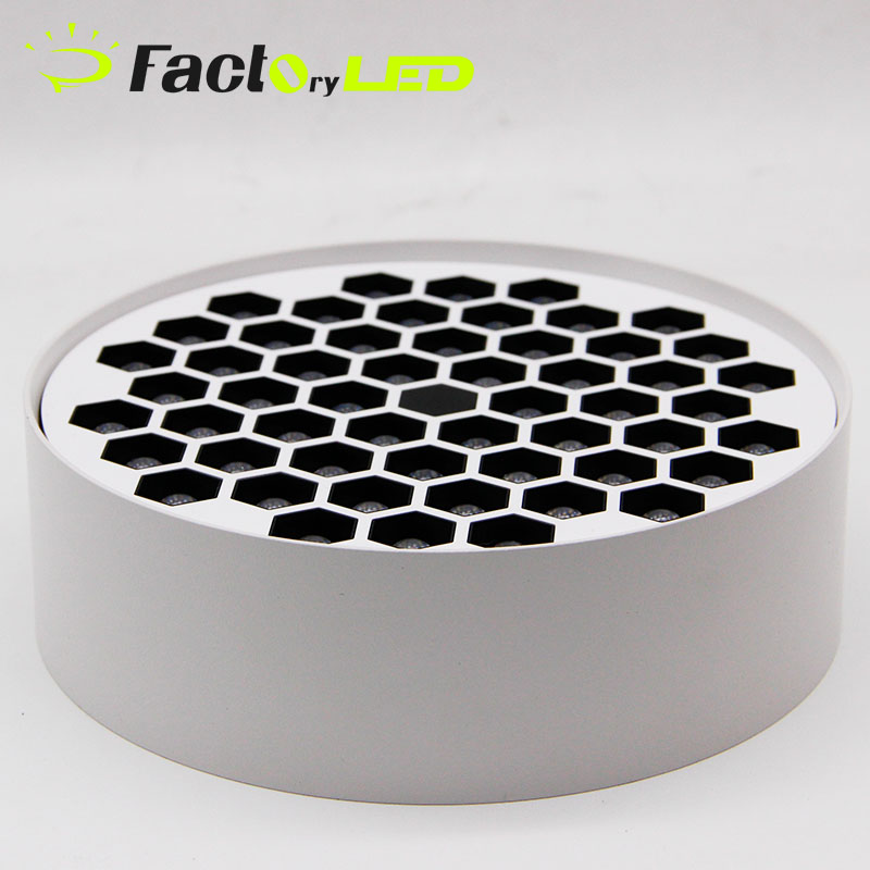 Design 7W 12W 20W 30W Lighting Ceiling Lamp Commercial Surface Mounted Led Grille Downlight