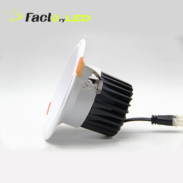 High Quality Indoor Ceiling Recessed Mounted Downlight Aluminum 7w COB LED Down Light