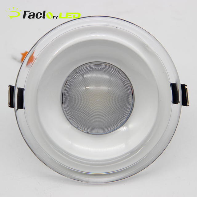 Acrylic Multi-color Dimmable Round Spotlight Downlight Suitable for Bedroom And Living Room