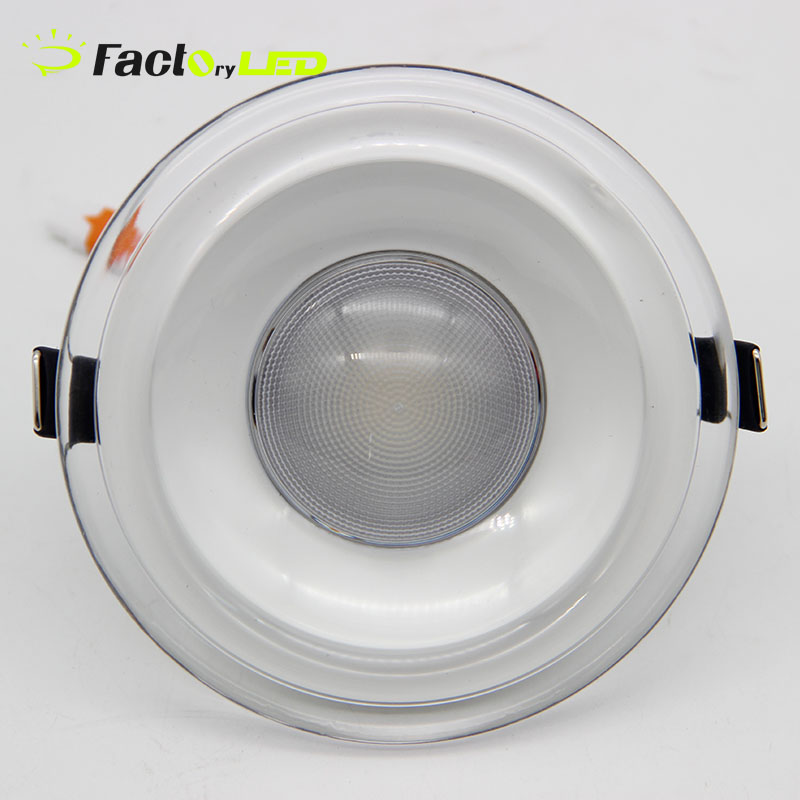 Acrylic Multi-color Dimmable Round Spotlight Downlight Suitable for Bedroom And Living Room