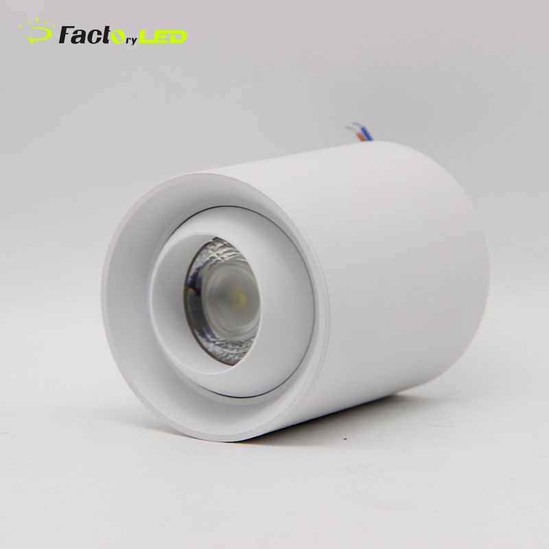 Anti Glare Office Home Aluminum Surface Mounted COB 15w 25w 30w Led Down Lamp