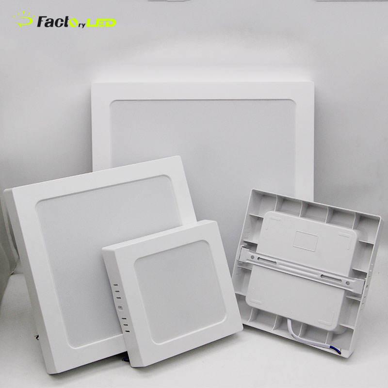 Modern Design SMD2835 Surface Mounted square 24 Watt DOB Led Panel Light