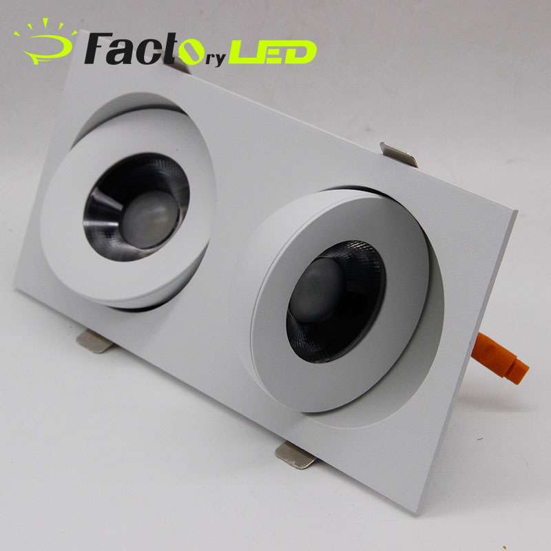 Quick Installation Recessed Spotlight Adjustable Down Light Aluminum Rated Recessed Ceiling Light