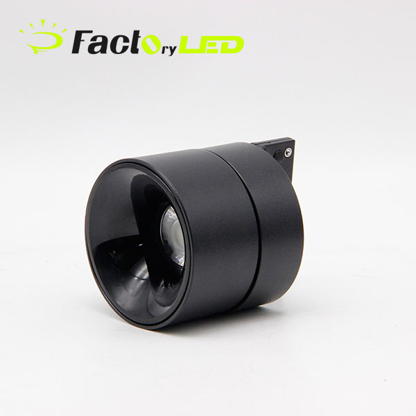 Modern 7W LED COB Foldable Ceiling Downlight Surface-mounted Aluminum Body, DC48V Magnetic Track Light.