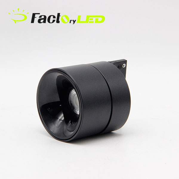 Modern 7W LED COB Foldable Ceiling Downlight Surface-mounted Aluminum Body, DC48V Magnetic Track Light.