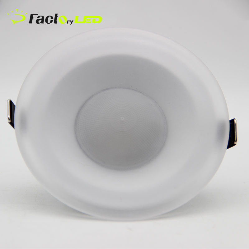 Acrylic Multi-color Dimmable Round Spotlight Downlight Suitable for Bedroom And Living Room