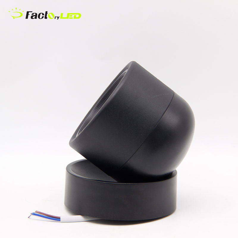 White or Black Housing Small Led Spot Light AC85-265V 10w Hotel Led 24 Degree Track Light 