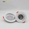 Modern Design LED Ceiling Spotlight 7W 3CCT Change Dial Switch High Lumen 3000K/4000K/6500K Light for Interiors