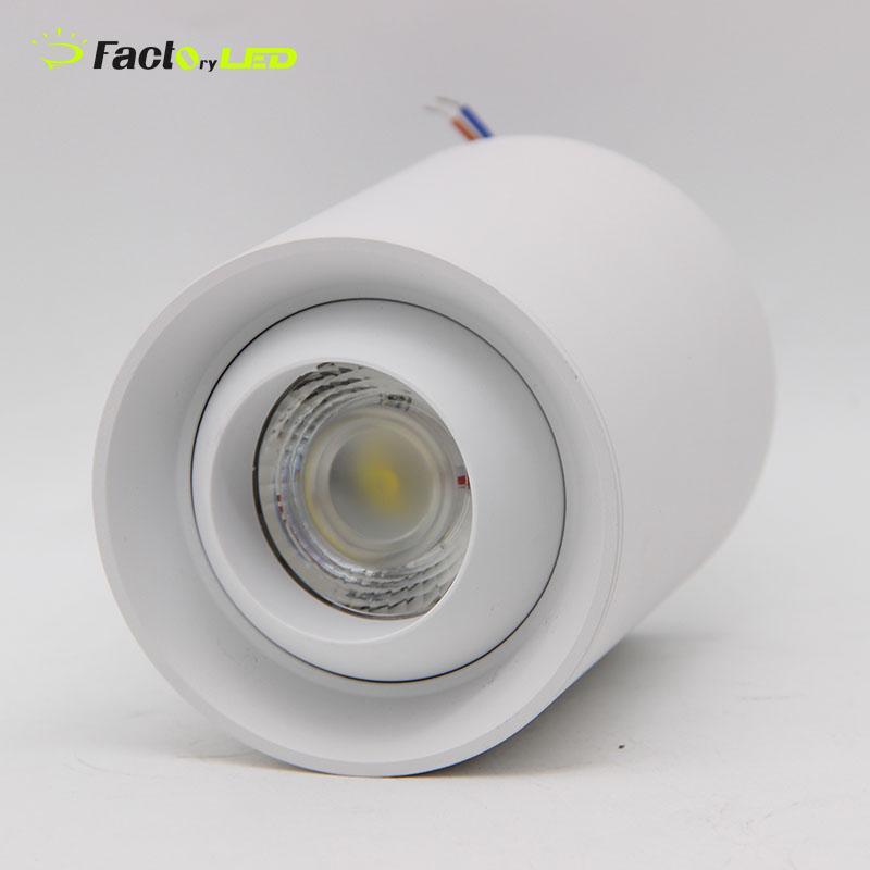 Anti Glare Office Home Aluminum Surface Mounted COB 15w 25w 30w Led Down Lamp