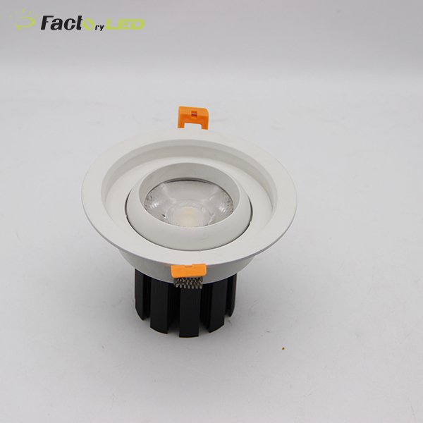 Indoor Lighting Round Square Recessed Mounted Adjustable Downlight 3w 5w 7w Ceiling Led Spot Light