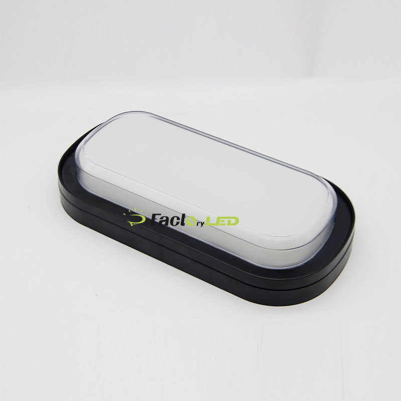 Oval Round Moisture Water Proof Led Ceiling Lamp 30W Three Color Temperature Changeable Wall Lamp