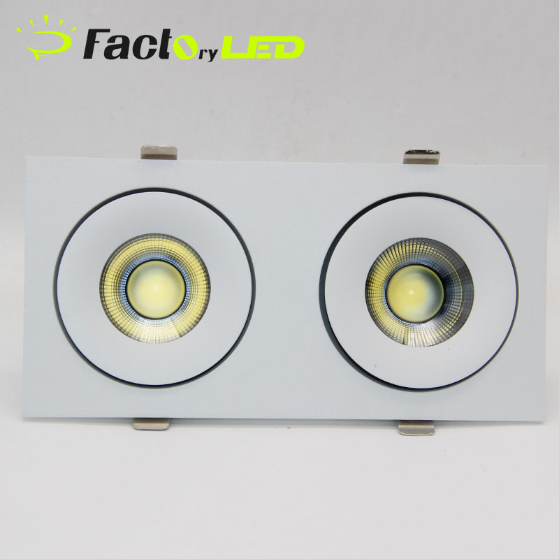Quick Installation Recessed Spotlight Adjustable Down Light Aluminum Rated Recessed Ceiling Light