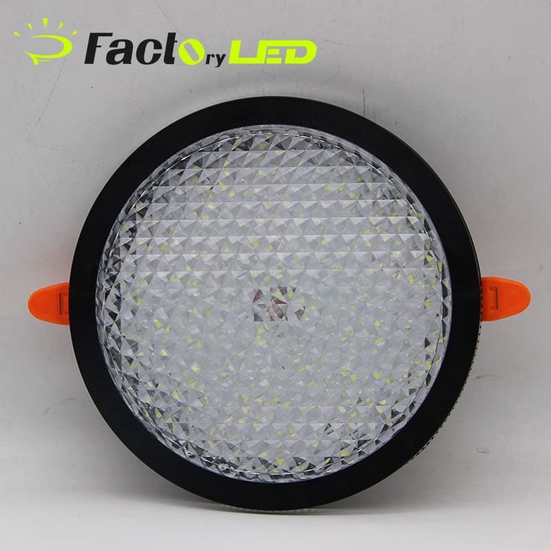 OEM/ODM Commerical Indoor Lighting Round Iron PC 18w 24w 36w Smd Recessed Led Frameless Downlight