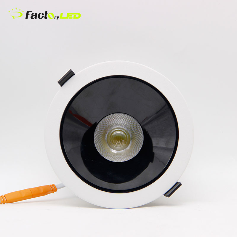 High Quality Commercial Project Ceiling Anti-Glare Spot Light Aluminium LED COB Spotlight 7W Recessed Led COB Downlight