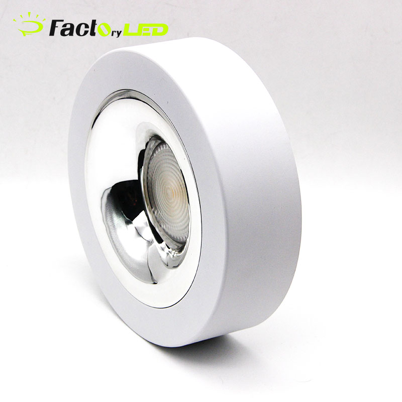  Modern 10W 20W 30W LED Ceiling Light Ultra-Thin Square Spotlight Surface Mount Downlight for Shopping Malls