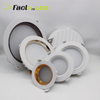 Modern Design Tri-Colour Dimmable LED Downlight7W 9W 15W 18W 24W 36W Ring Aluminum Lamp Body