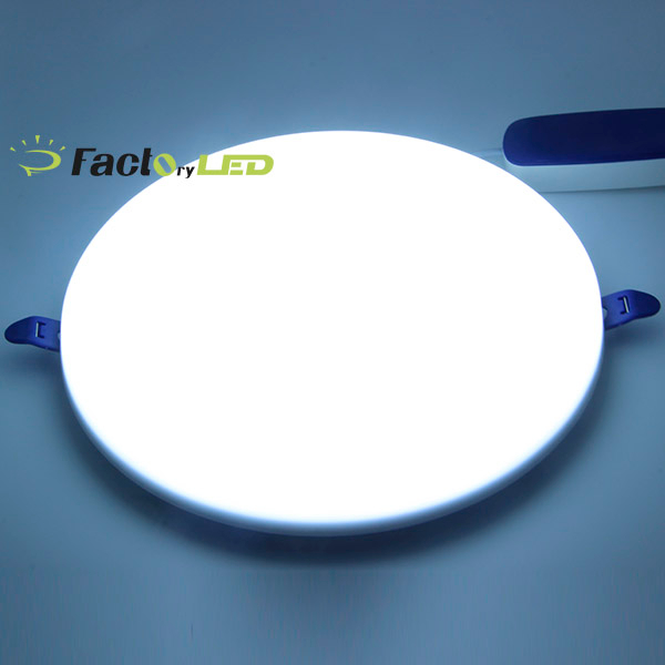 3d frameless recessed 10w 18w 24w 36W aluminum round led panel light