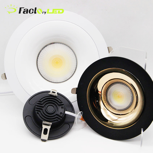 Modern18W 24W 36W LED Ceiling Lights Home Office Recessed Downlight and Spotlight Spot Flood Lights for Indoor Use