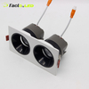 Adjustable COB LED Downlight 12W-60W for DALI Dimmable Antiglare Recessed LED Down Light for Indoor Use IP65 Rating