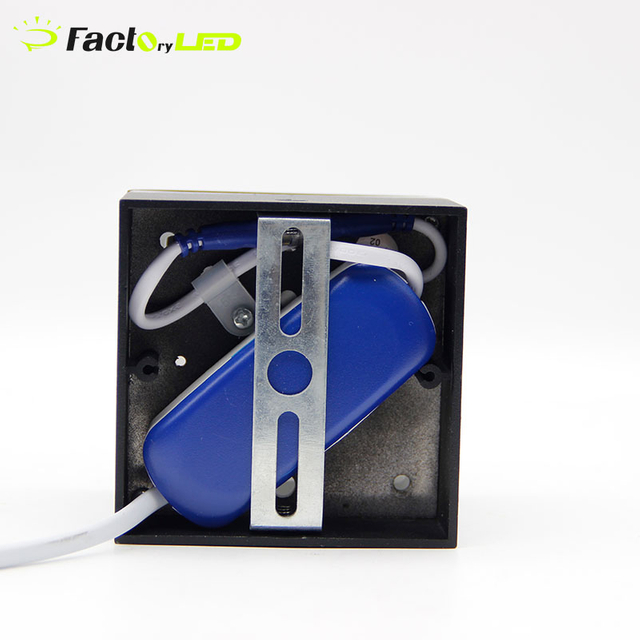 Square Aluminum LED Ceiling Downlight 7W 10W 12W 15W Surface Mounted Ceiling Spotlight COB Downlight