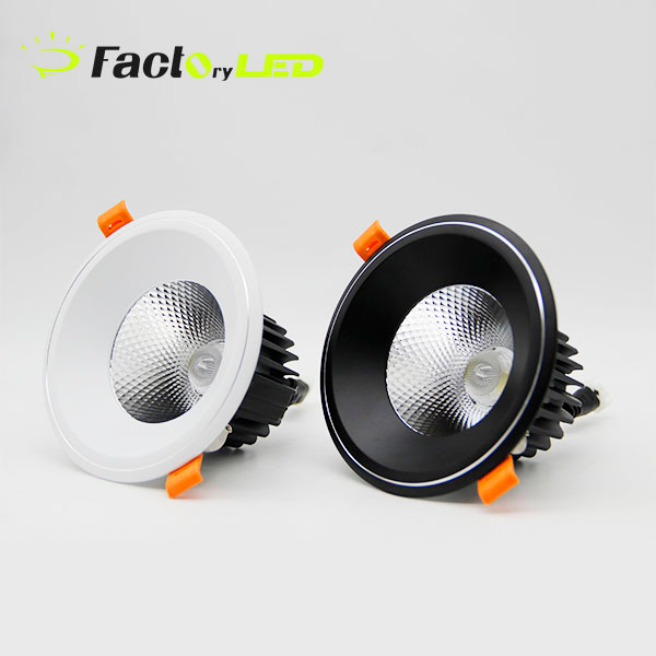 High Quality Indoor Ceiling Recessed Mounted Downlight Aluminum 7w COB LED Down Light